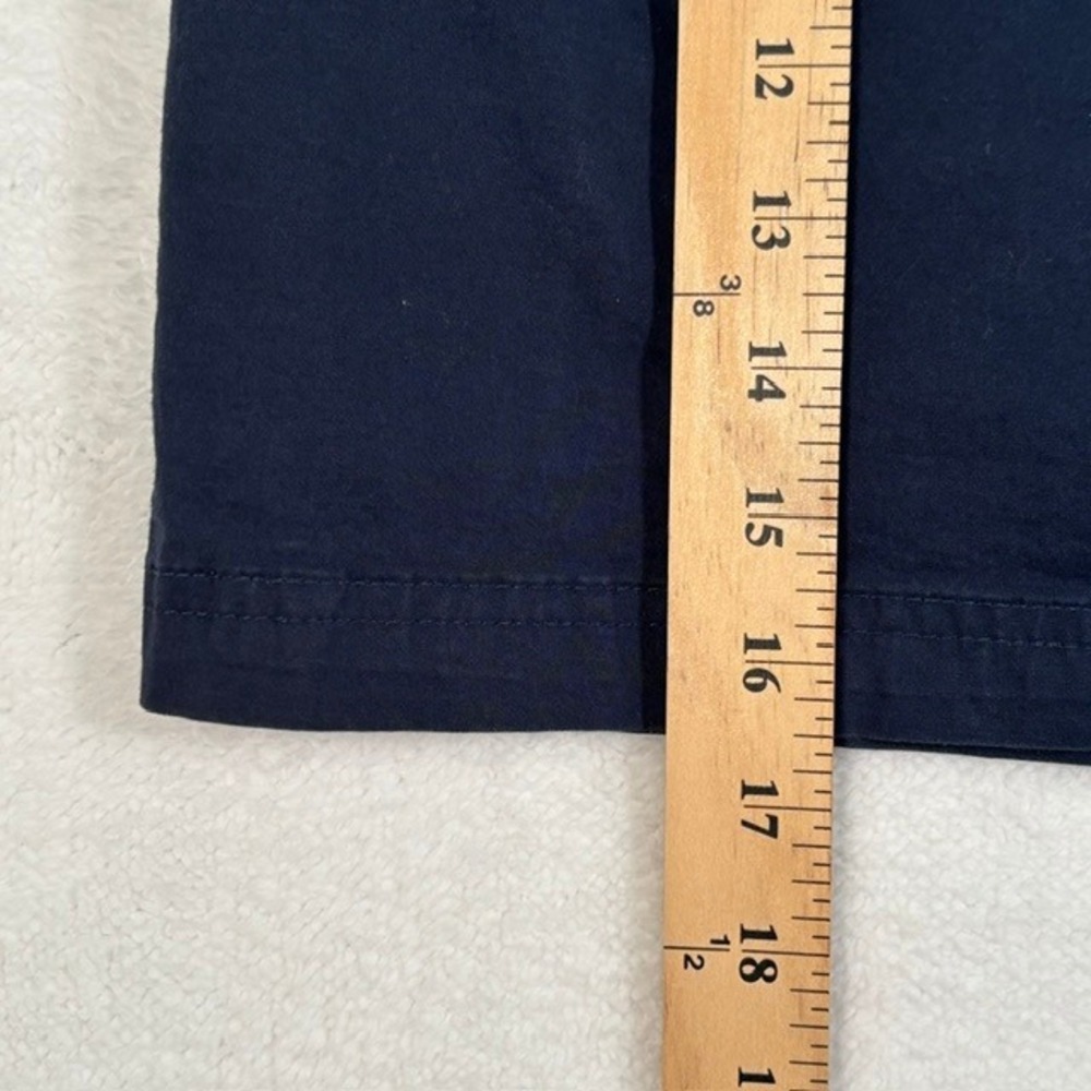 St Johns Bay Womens Navy Blue Stretch Cotton Skort 4 Pockets Size 12 Vacation - Picture 7 of 10